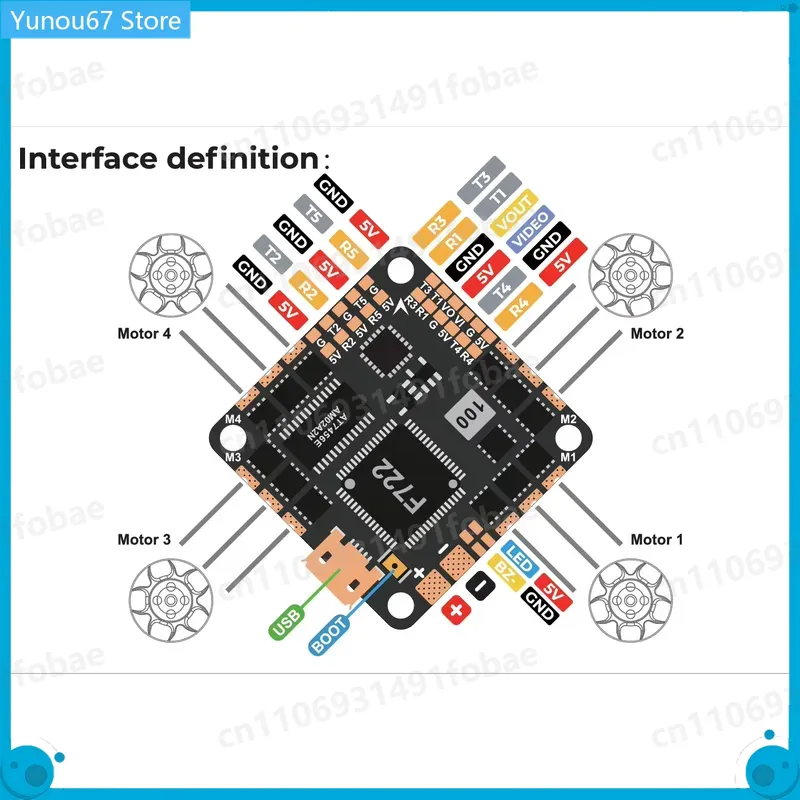 For GEPRC GEP-F722-45A AIO V2  - Drone Racing Flight Controller ulasan dan harga